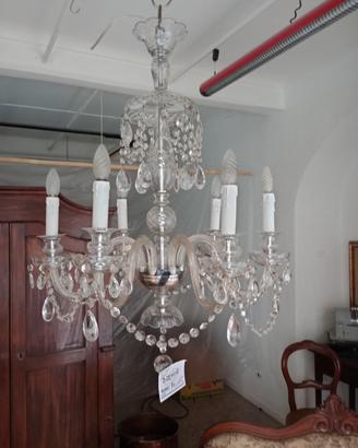 lampadario di Boemia 