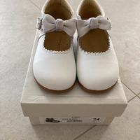 Scarpa bambina elegante bianca n24 LOLA PALACIOS