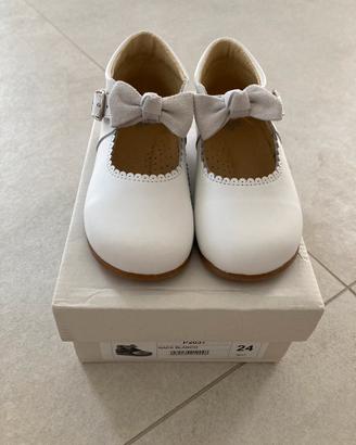 Scarpa bambina elegante bianca n24 LOLA PALACIOS