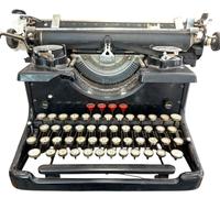 MACCHINA DA SCRIVERE VINTAGE TORPEDO 6 METALLO NER