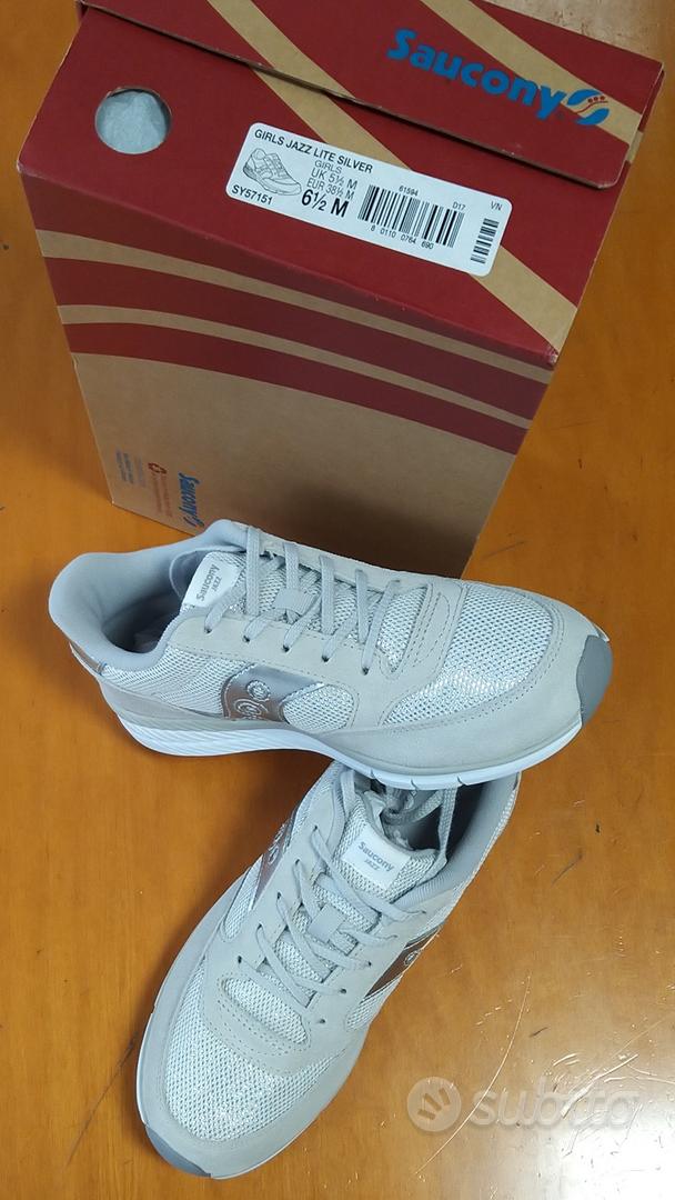 Saucony Jazz Lite Silver Saucony Scarpe Jazz Lite Originali 38,5