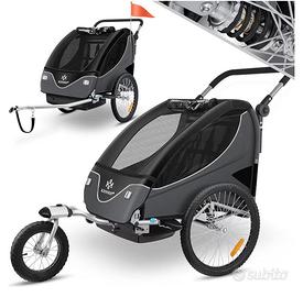 Rimorchio bici / Passeggino 2in1 KESSER