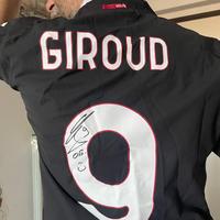 Maglia originale Milan autografata Olivier Giroud