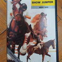 Cassetta del gioco Show Jumper per computer MSX 64