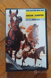 Cassetta del gioco Show Jumper per computer MSX 64