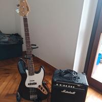 Bass squier jazz