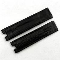 Cinturino Gerald Genta Gefica Squalo Nero 18/16mm