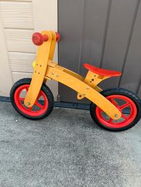 Bici da bambini in legno