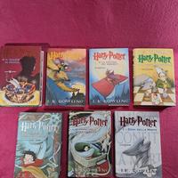 Harry Potter libri saga completa prima edizione