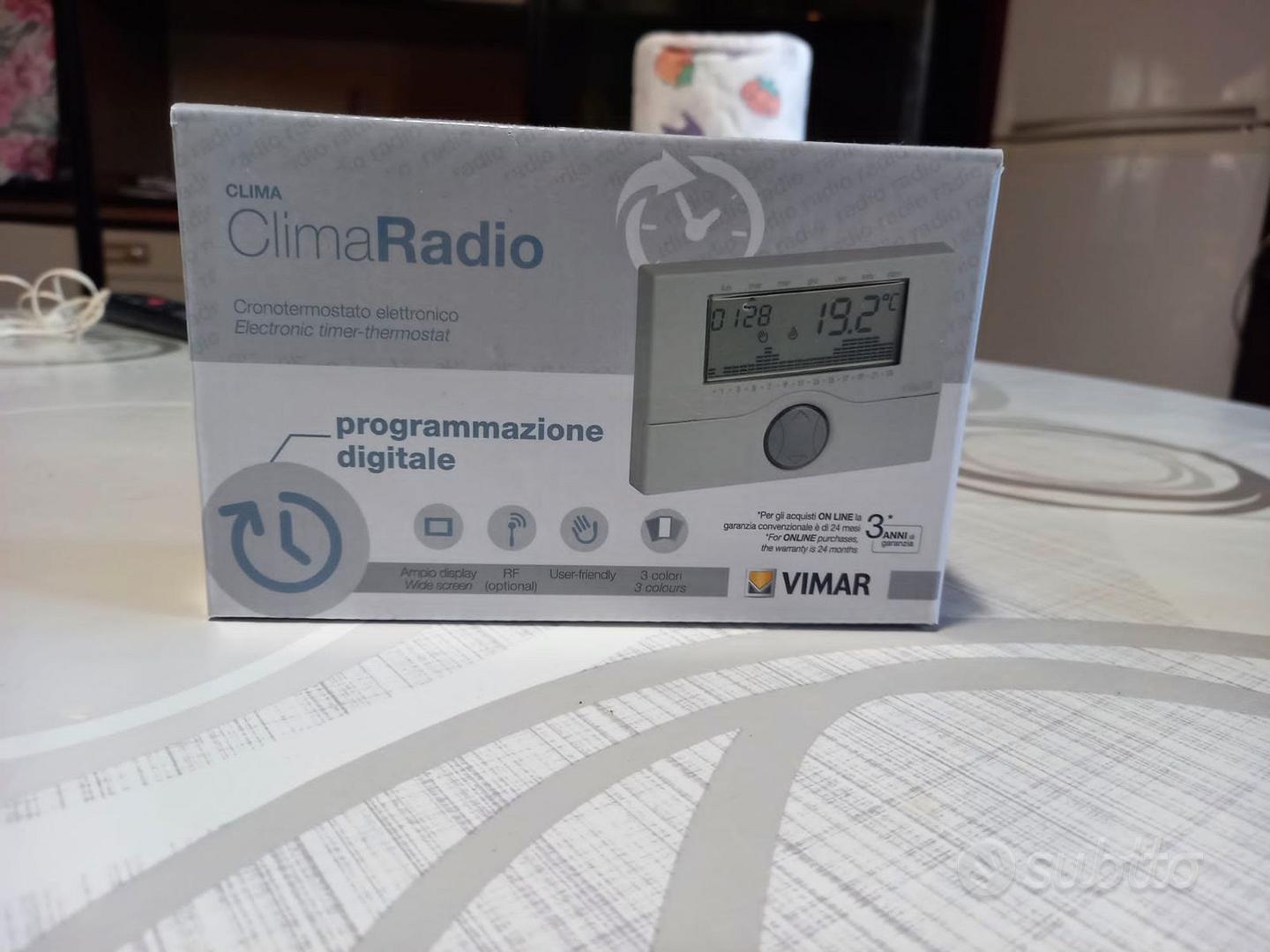 Cronotermostato Elettronico ClimaRadio Vimar 01910 - Elettrodomestici In  vendita a Torino