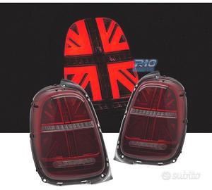 FANALI A LED MINI COOPER F55 F56 F57 14-17 ROSSO A
