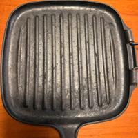 Bistecchiera Le Creuset in ghisa da rigenerare