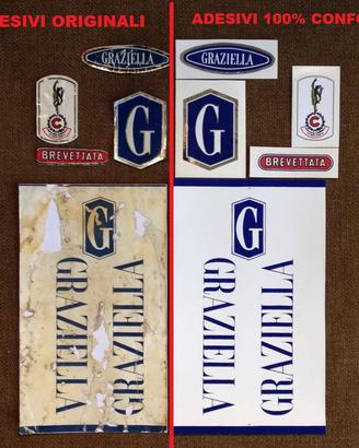 Adesivo Graziella Carnielli 100% conformi BIANCO