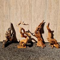 Tronchi secchi olivi per decorazioni 