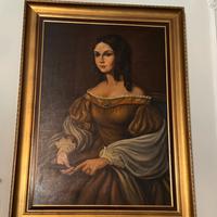 Quadro olio su tela