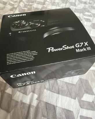 Canon G7X Mark iii