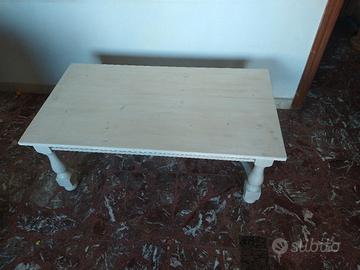 Tavolino Shabby Chic in legno