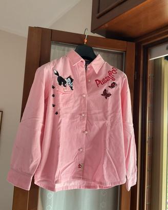 Camicia in velluto Original Marines bambina tg 10