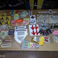 lotto 89 stikers autoadesivi 