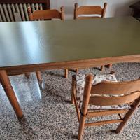 tavolo cucina con 6 sedie