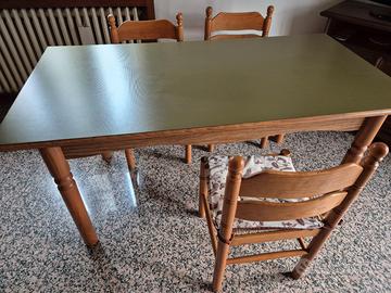 tavolo cucina con 6 sedie