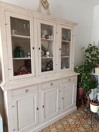 Mobile legno massello in shabby 