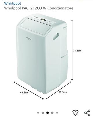 Whirlpool PACF212CO W Condizionatore