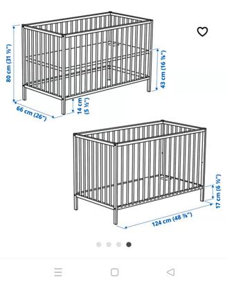 due culle Ikea