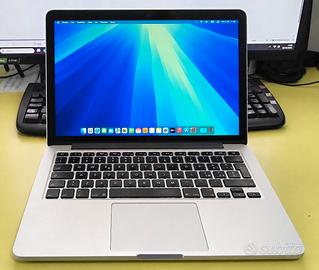 MACBOOK PRO RETINA 13,3" - i5 - 8GB - SSD 256GB!