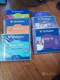 DVD e CD vergini sigillati
