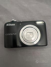 3 fotocamere Nikon colpix l27 canon a2500 pentax