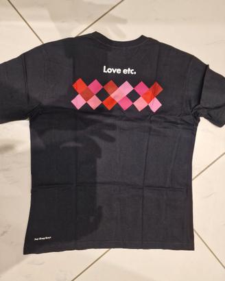 T-shirt Zara x Pet Shop Boys nera TG M