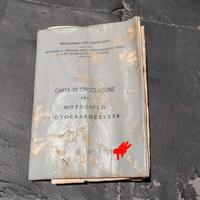 libretto lambretta D 150 NO  vespa piaggio BOOSTER