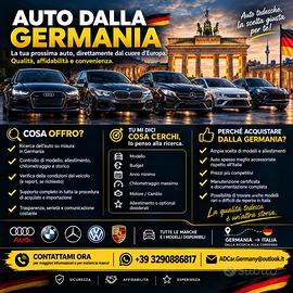 🚗 CERCHI UN’AUTO DALLA GERMANIA? 🇩🇪