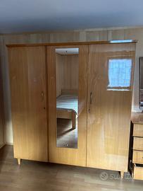 Mobili stanza vintage armadio cassettiera