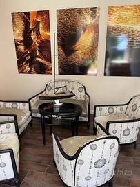 Art deco sofas