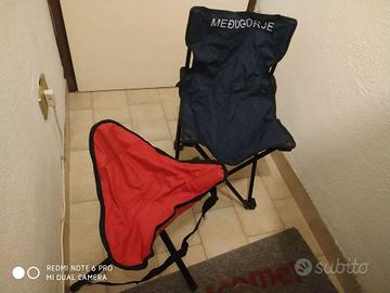 sedie pieghevoli campeggio