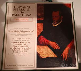 Box Cofanetto P. da Palestrina,  2 vinili, 1 libro