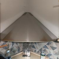 cappa angolare acciaio 