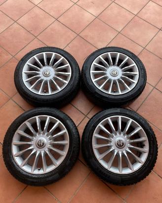 Cerchi + gomme Alfa Mito