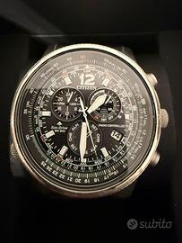 CITIZEN PILOT’S CHRONO E660 CB5860-86E ECO DRIVE