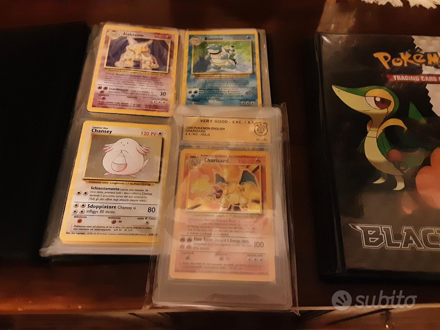 Set Base COMPLETO Pokemon 102/102+Charizard Graad - Collezionismo In  vendita a Vicenza