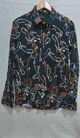 Camicia da uomo hawaiana con una fantasia unica. M