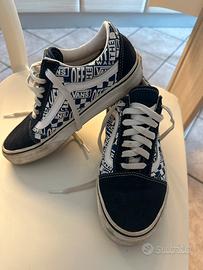 Vans blu/bianco