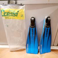Pinne Cressi Sub - blu - taglia 41/42