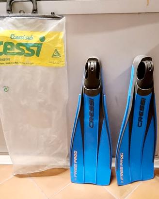 Pinne Cressi Sub - blu - taglia 41/42
