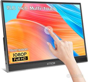 Monitor touch screen portatile da 15,6 pollici, FH