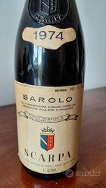Barolo Scarpa 1974