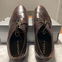 Scarpe PRADA Stringate in pelle