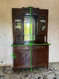 Elegante credenza d’epoca in stile Liberty